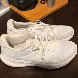 Adidas Cloudfoam White Running Shoes